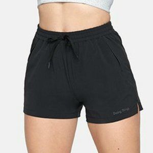 OUTDOOR VOICES Doing Things Rec Activewear Black Shorts